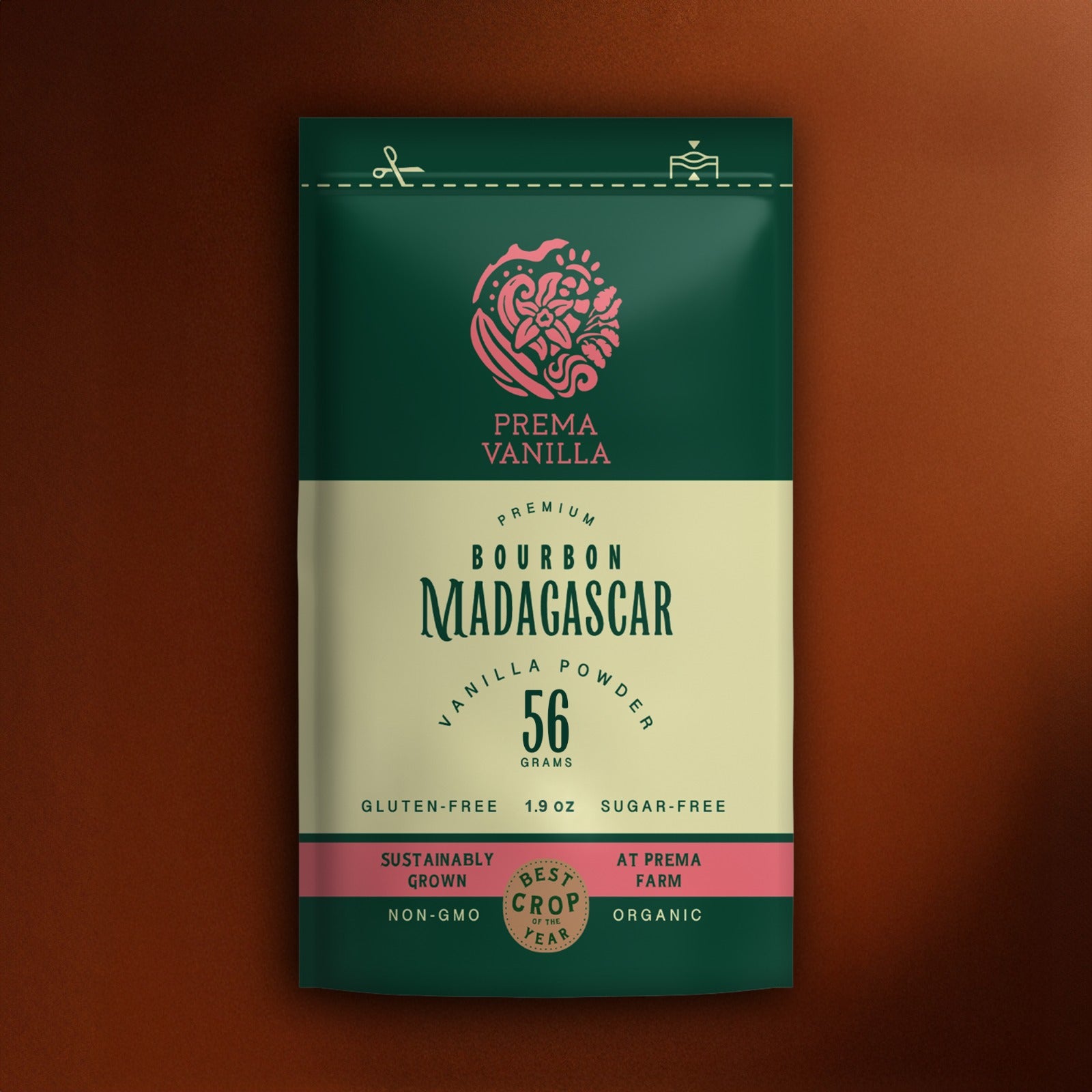 Vaniglia Bourbon del Madagascar in polvere pura