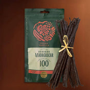 Baccelli di vaniglia biologica gourmet del Madagascar (14-18 cm)