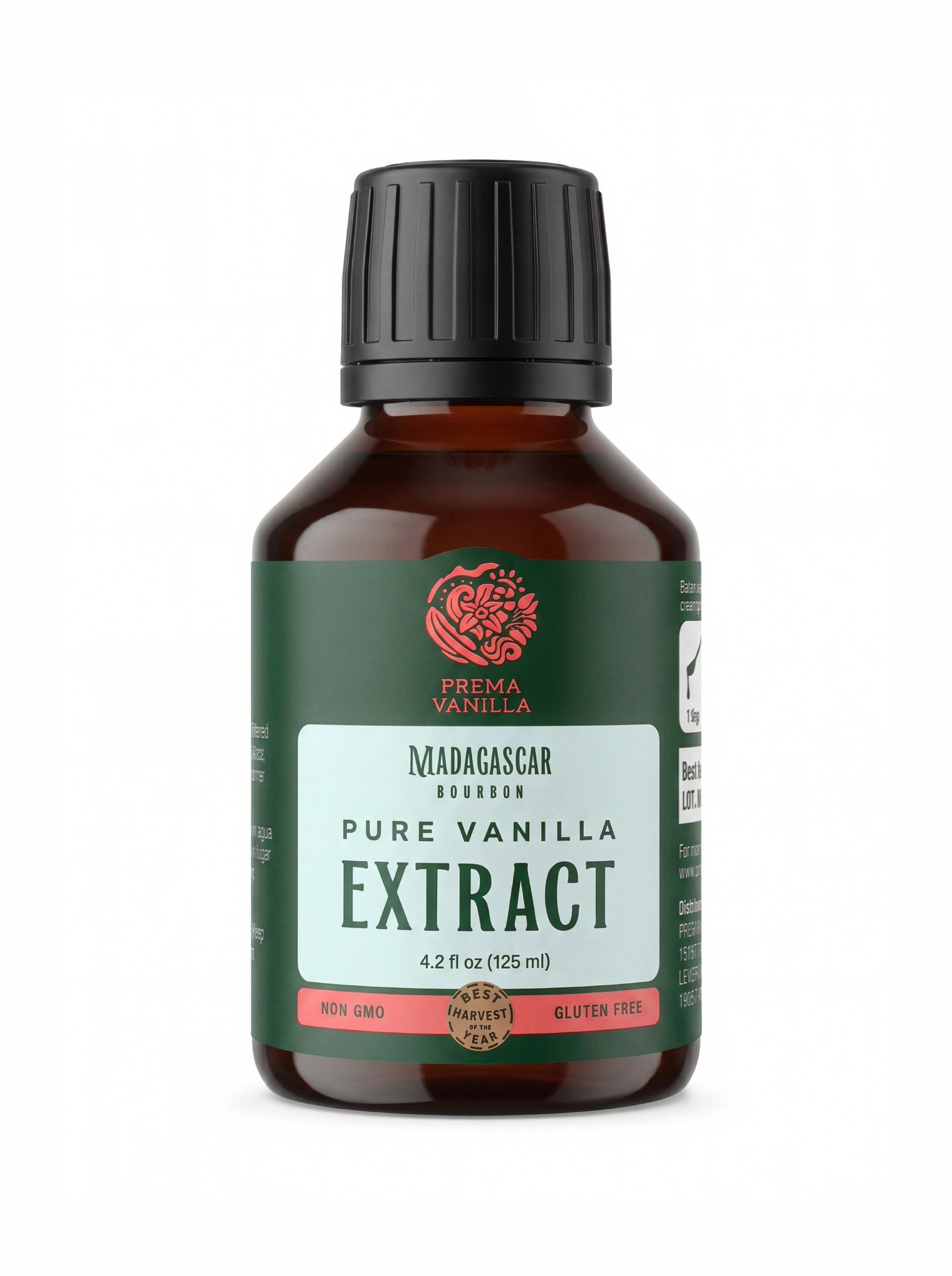 Estratto puro di vaniglia Bourbon del Madagascar