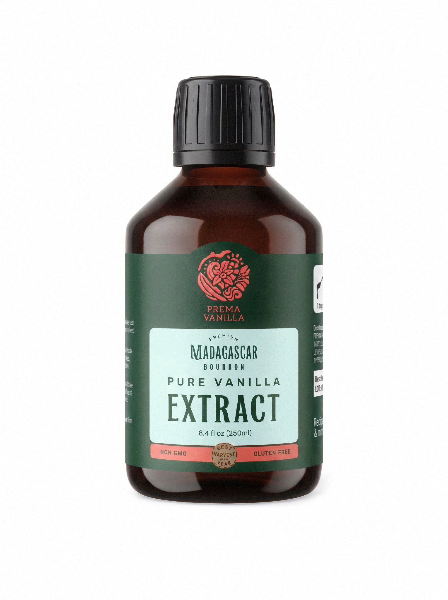 Estratto puro di vaniglia Bourbon del Madagascar