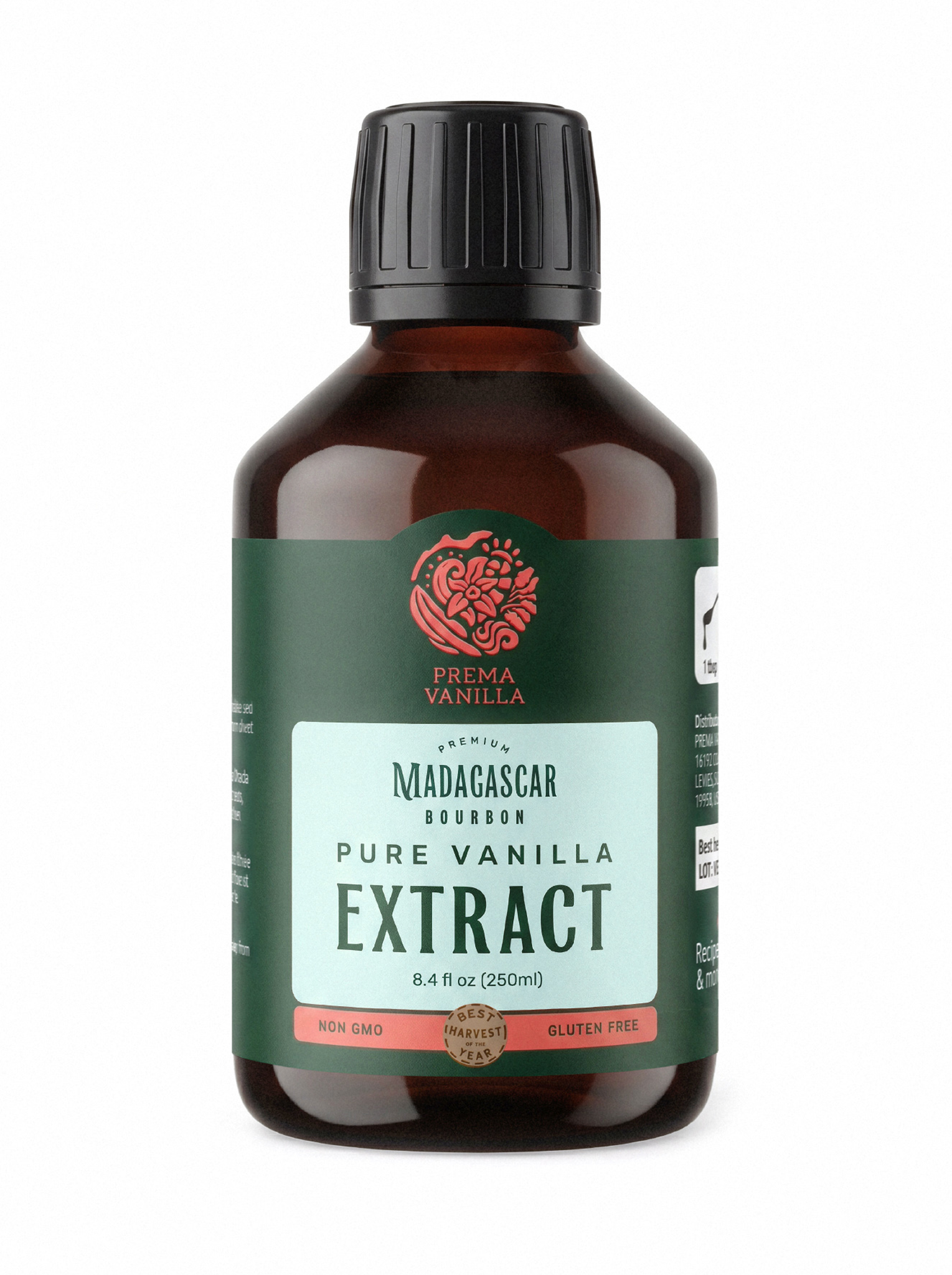 Estratto puro di vaniglia Bourbon del Madagascar